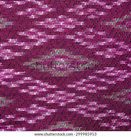 Colorful thai silk handcraft organic using natural dyes close up More this motif & more textiles peruvian stripe beautiful background tapestry persian nomad detail pattern farabic fashionable textile.
