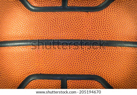 Close up basketball  background