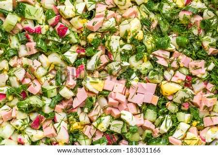 salad background