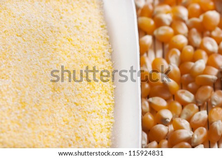 Yellow corn flour ,Corn flour