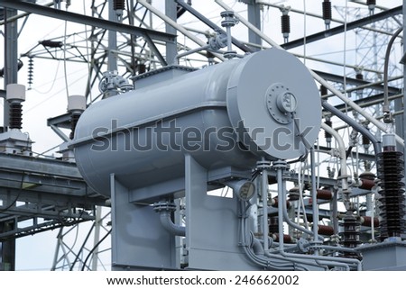 Oil tank - components of the transformer