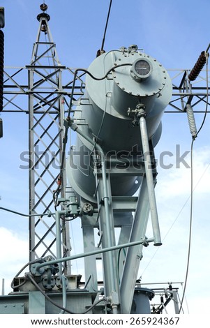 Oil tank - Components of the transformer