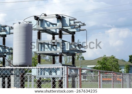 Capacitor bank of power switchgear