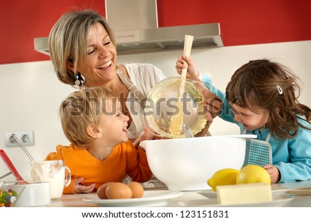 Family cooking