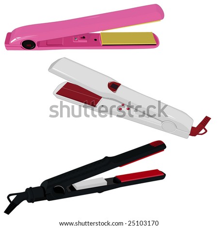 Hair Straightener Clipart