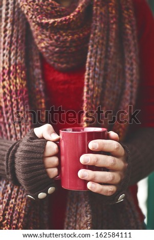 a warm tea to heat a cold winter