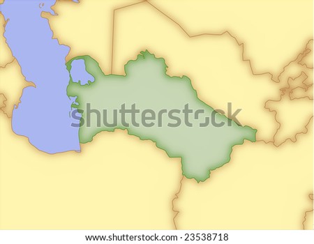 outline map of china and surrounding countries. blank map of china and