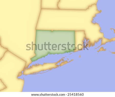 Connecticut Bordering States Connecticut Bordering States