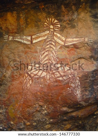 Aboriginal Rock Art, Kakadu National Park, Australia