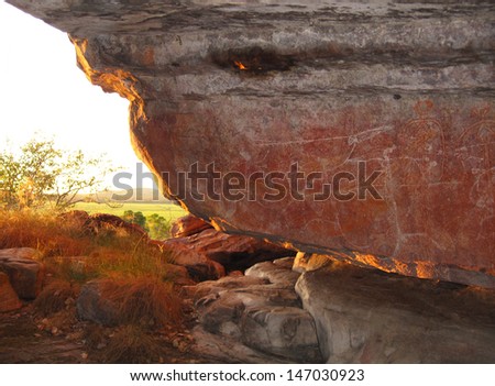 Aboriginal Rock Art, Kakadu National Park, Australia