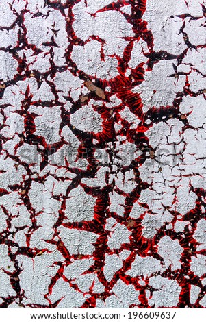 Red and black metallic texture with rust for backgrounds
