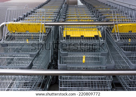 shopping cart. shopping trolley, shopping, business