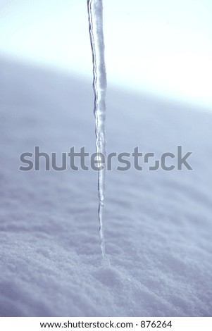 Frozen glacier Ice pick, to see more Search: \