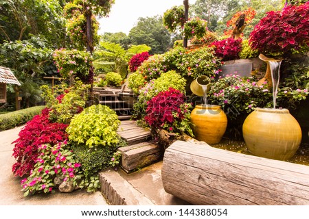 Garden Flowers , Mae Fah Luang Garden