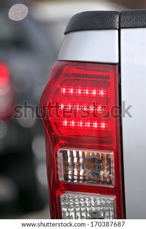 The LED Indicator Automobile lamp.