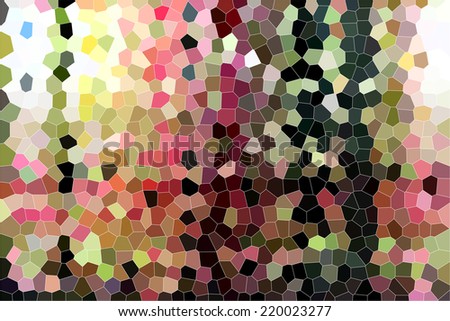 Colorful pattern of geometric background in graphic design.