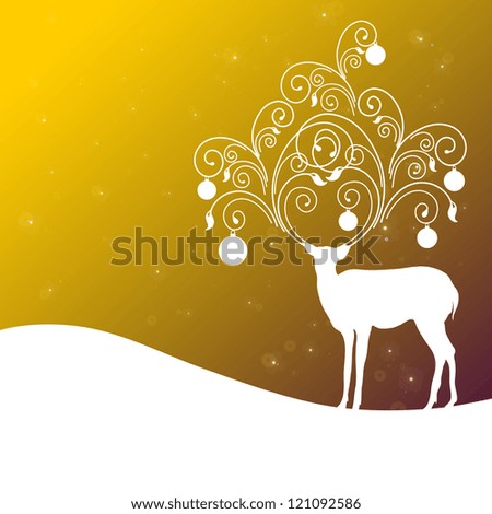 Christmas  deer