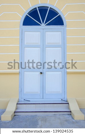 Modern Wooden Door.