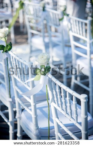 wedding chair
