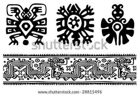 http://image.shutterstock.com/display_pic_with_logo/116620/116620,1240229092,6/stock-vector-fantastic-animals-and-birds-of-aztecs-28815496.jpg