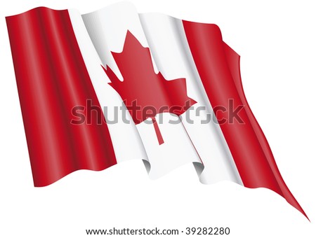 images of canada flag. CANADA Flag proudly waving