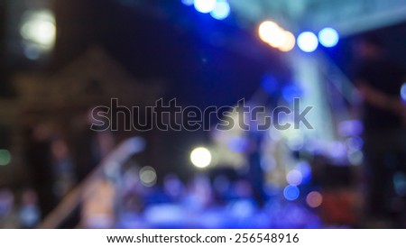Abstract live music background. Public and concert