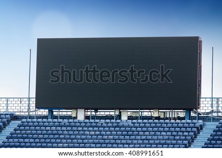 Outdoor Advertising Billboard LED for advertising in stadium