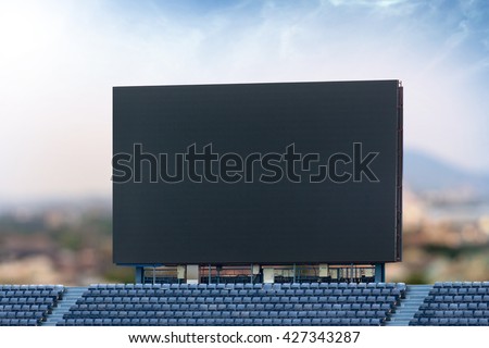Outdoor Advertising Billboard LED for advertising in stadium at city