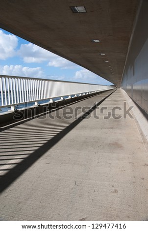 Perspective and eye line on the Bridge.