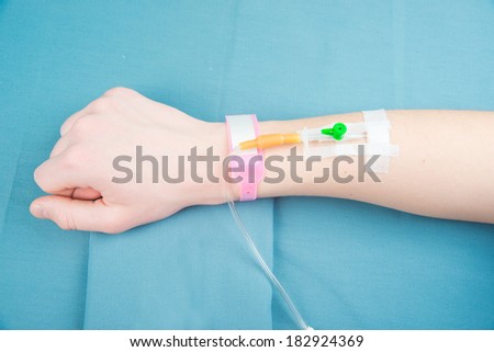 Intravenous injection, drip of medicinal product