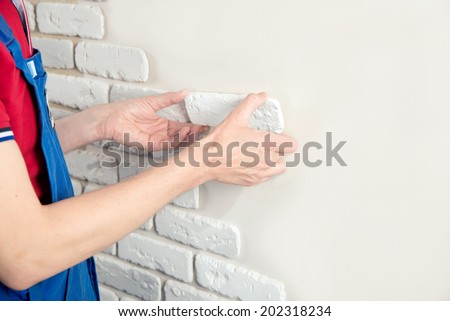 builder stones decorative brick wall