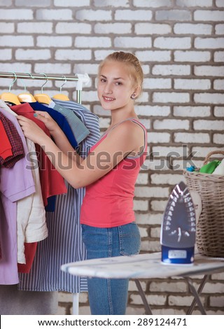 maid ironed clothes