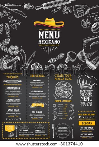 Restaurant cafe menu template design Food flyer Restaurant cafe menu template design Food flyer