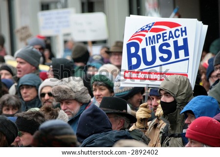 Anti Iraq War Protest, Ithaca, New York