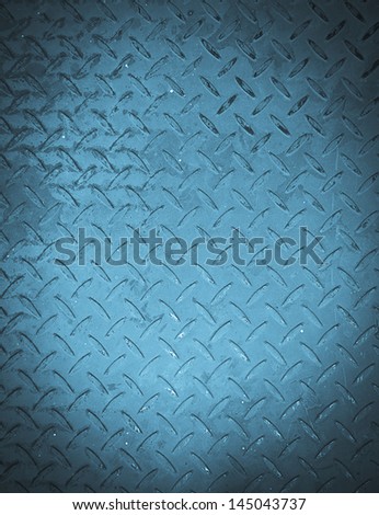 Texture of metal blue steel background