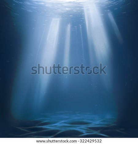 under water background