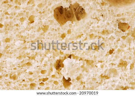 macro shot of bread texture