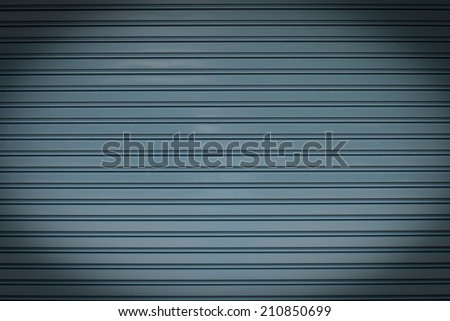 metallic roller shutter door