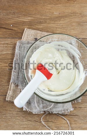 Melted White Chocolate