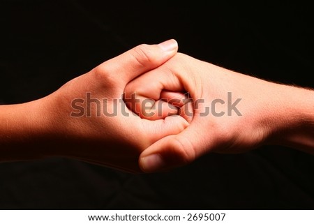 Intertwined Hands