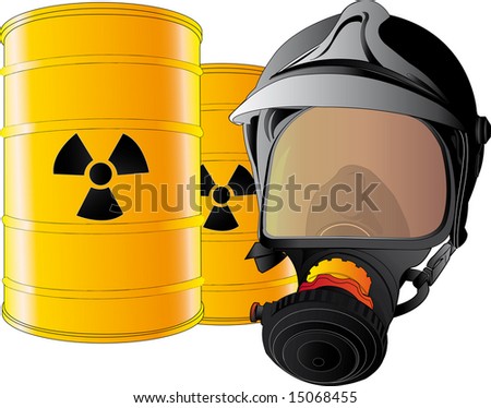 mask end Radioactive waste