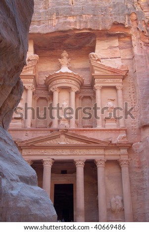 The treasure, Petra, Jordania