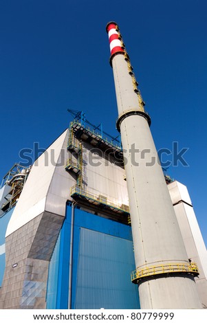 Thermal power station, Pasaia, Gipuzkoa, Spain