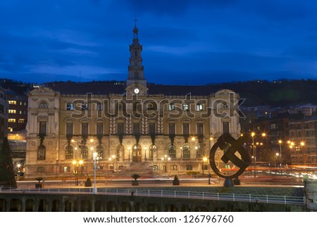 City hall of Bilbao, Bizkaia, Basque Country, Spain