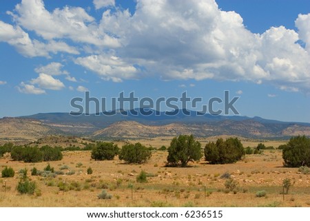 New Mexico Desert landscape