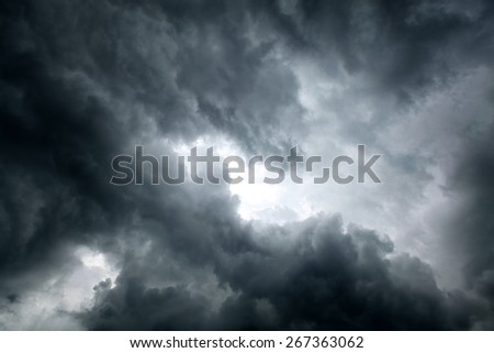 Natural Dramatic Clouds area Background