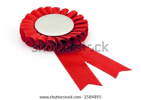 Red Award Ribbon