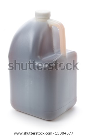 Soy Sauce Bottle with white background