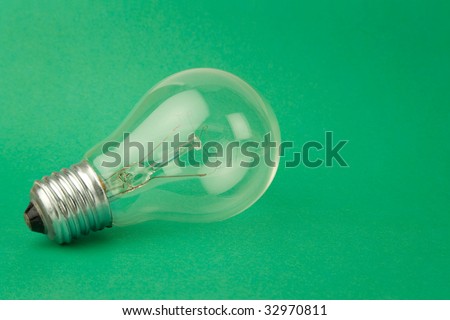 Light Bulb close up shot
