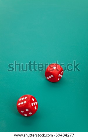 Red Dice, concept of gambling